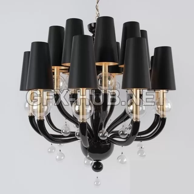 FURNITURE 3D MODELS – Chandelier De Majo