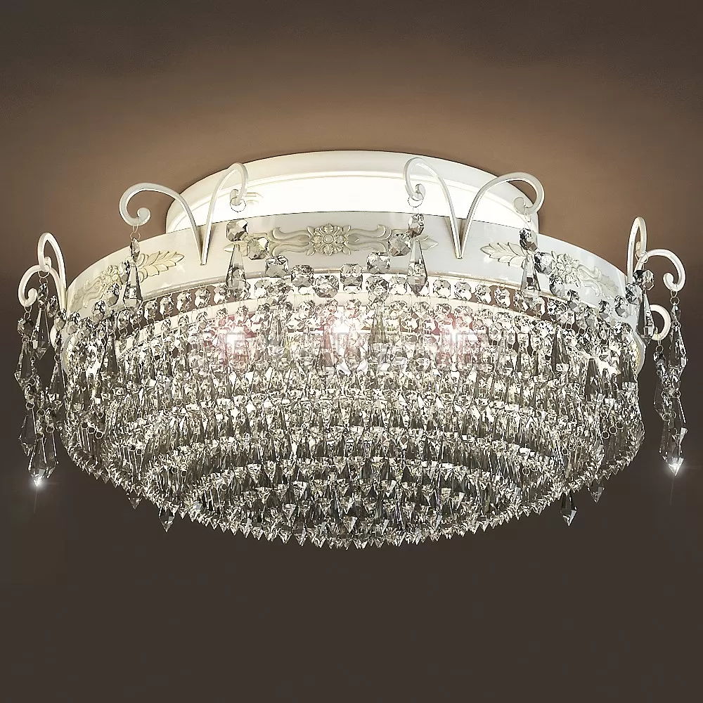 FURNITURE 3D MODELS – Chandelier Masiero Glasse 4010 PL8 P01