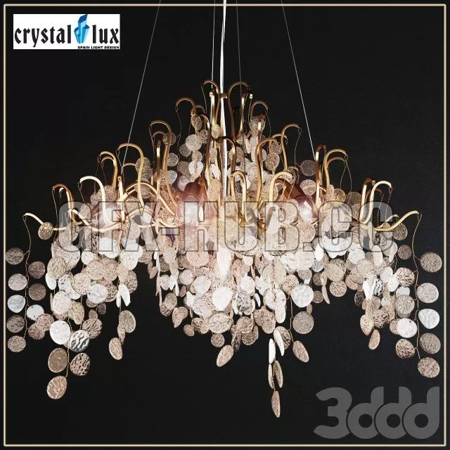 FURNITURE 3D MODELS – Chandelier TENERIFE SP9 by Crystal Lux