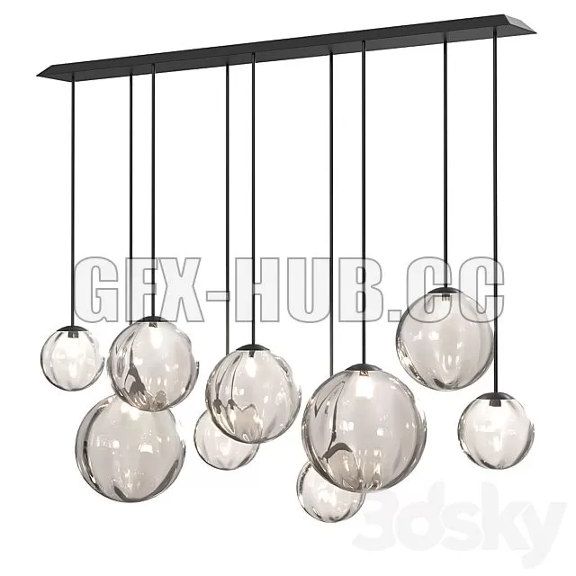 FURNITURE 3D MODELS – Chandelier Vetreria Vistosi Puppet SP L9