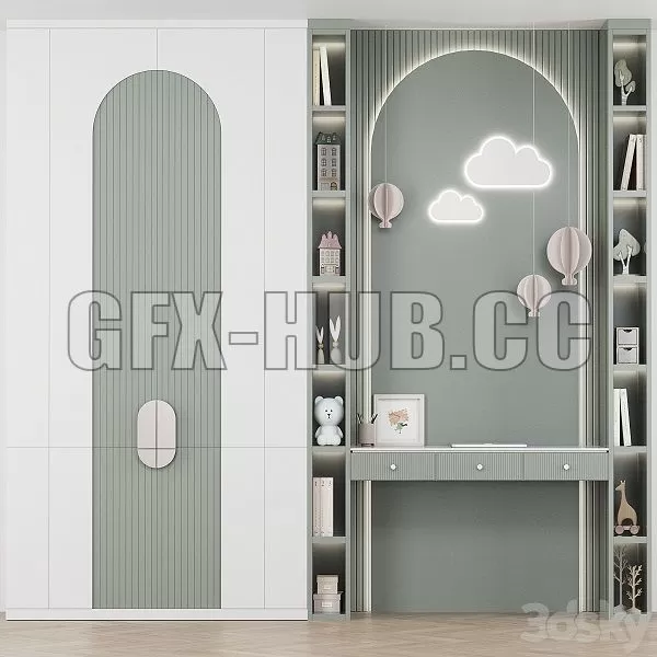FURNITURE 3D MODELS – Child Room Decor 10