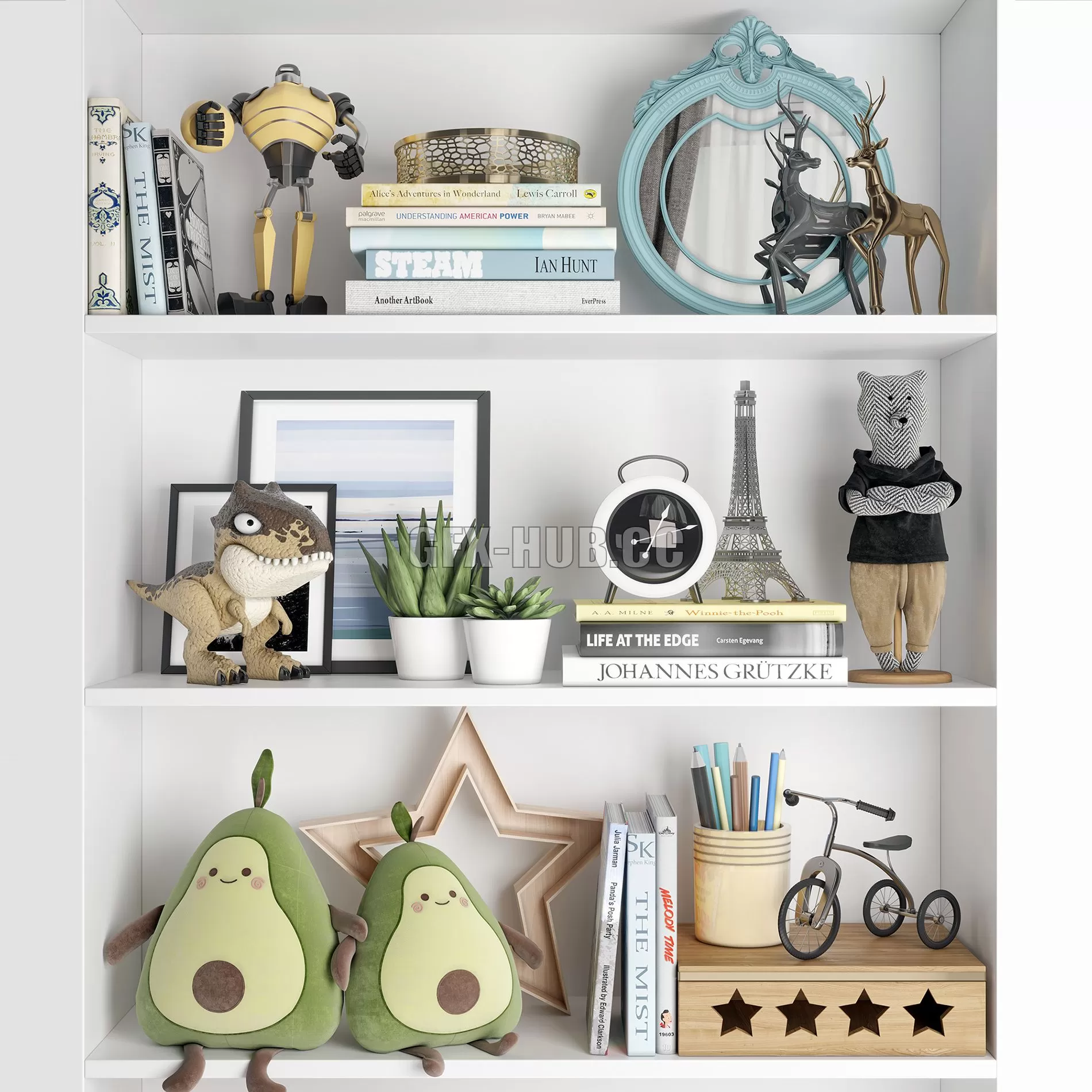 FURNITURE 3D MODELS – Childrens Decor Set