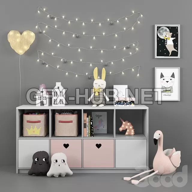 FURNITURE 3D MODELS – children’s furniture and accessories 37