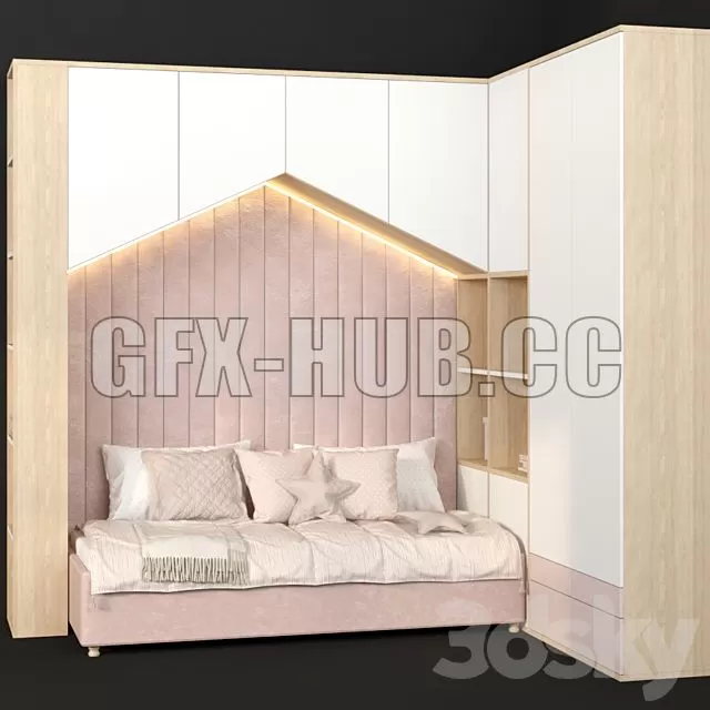 FURNITURE 3D MODELS – Childrens Furniture to Order 205