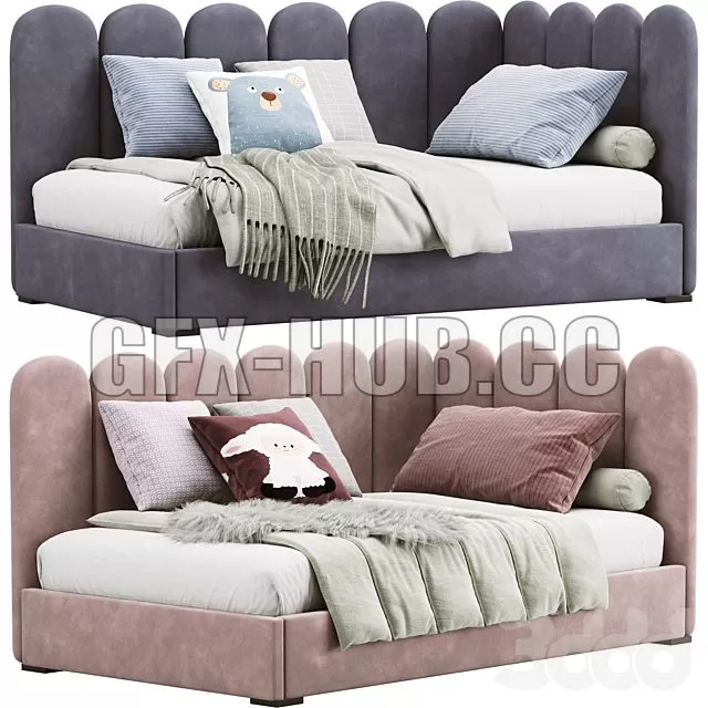 FURNITURE 3D MODELS – Childroom Set 08