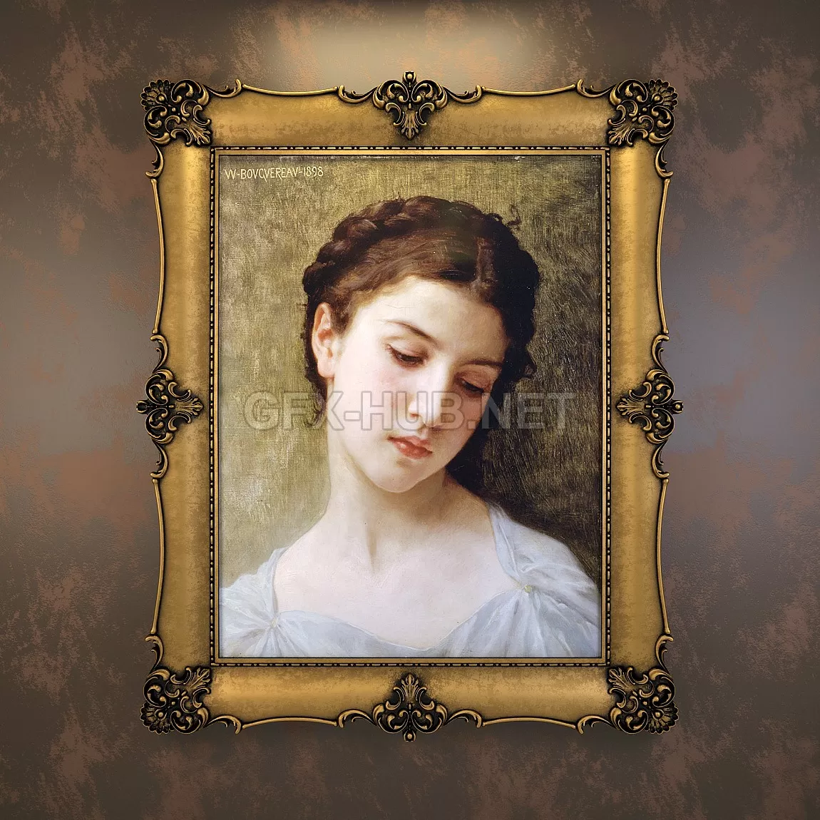 FURNITURE 3D MODELS – Classic picture frame