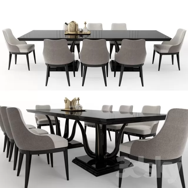3DSKYMODEL – Dining Table sets – 3961