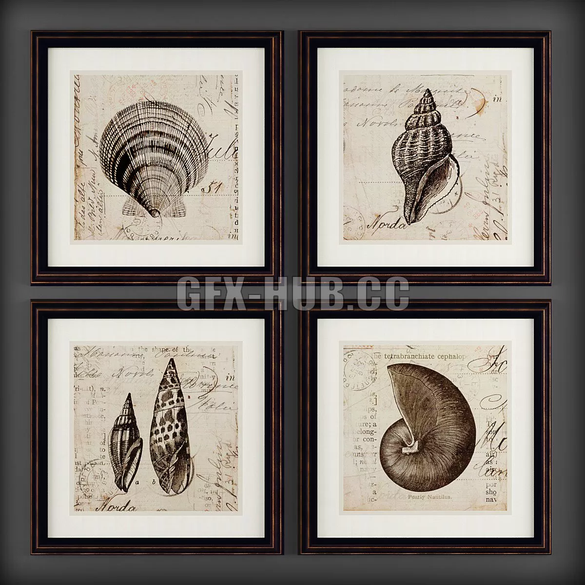 FURNITURE 3D MODELS – Collection of paintings 15