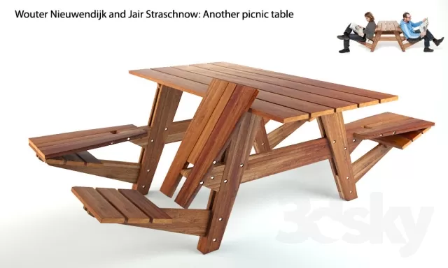 3DSKYMODEL – Dining Table sets – 3971