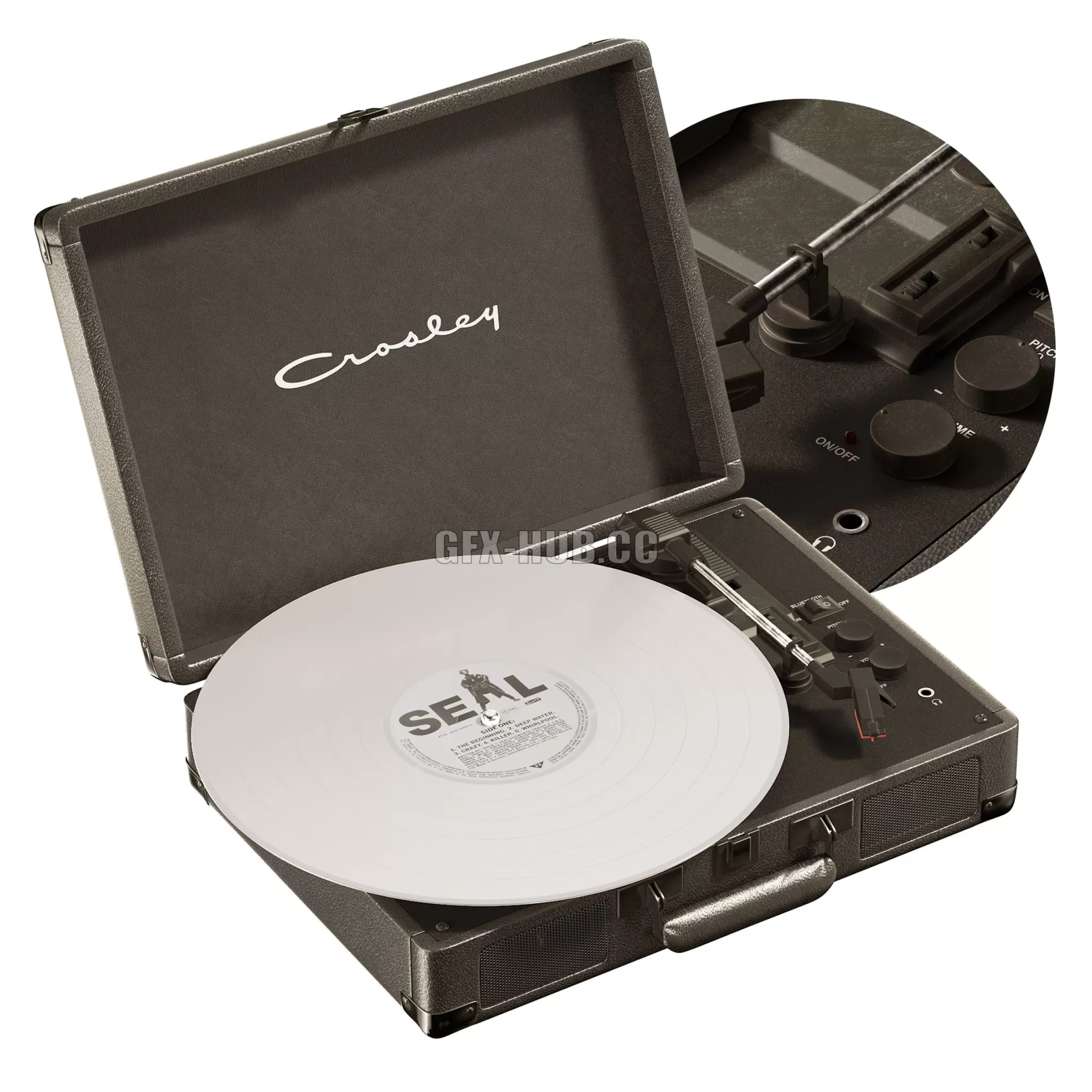 FURNITURE 3D MODELS – Crosley UO Exclusive Black Star Cruiser FURNITURE 3D MODELS – Crosley UO Exclusive Black Star Cruiser