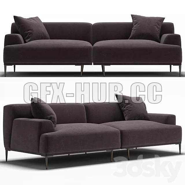 FURNITURE 3D MODELS – Dantone Sofa FURNITURE 3D MODELS – Dantone Sofa