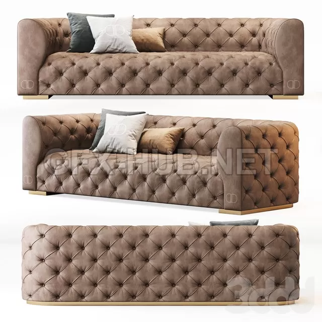 FURNITURE 3D MODELS – Daytona Vogue Sofa FURNITURE 3D MODELS – Daytona Vogue Sofa