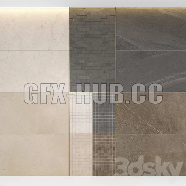 FURNITURE 3D MODELS – Decor Contempora Italon FURNITURE 3D MODELS – Decor Contempora Italon