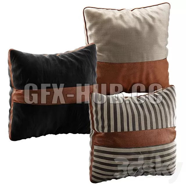 FURNITURE 3D MODELS – Decorative Pillow 35 FURNITURE 3D MODELS – Decorative Pillow 35