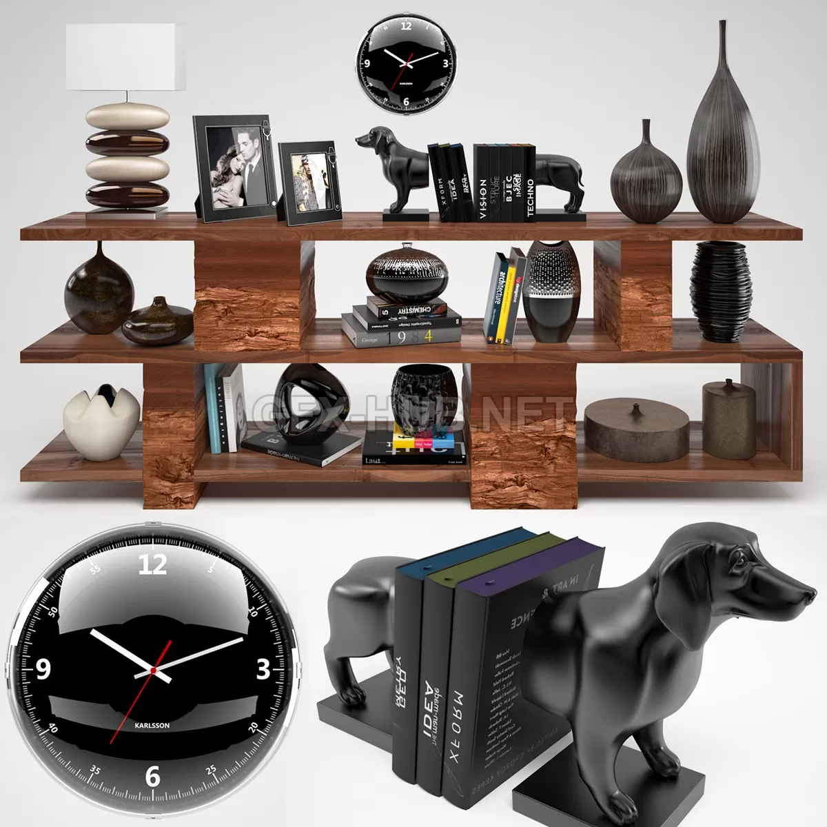 FURNITURE 3D MODELS – Decorative set Farol FURNITURE 3D MODELS – Decorative set Farol