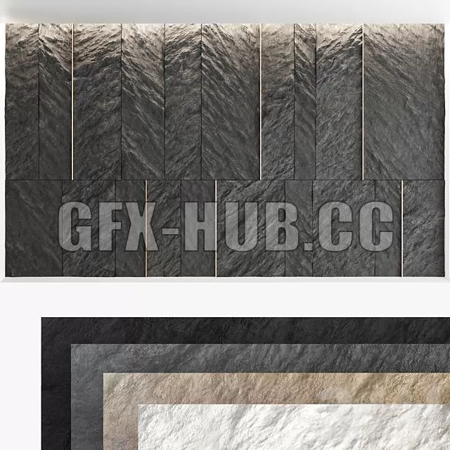 FURNITURE 3D MODELS – Decorative Wall Panel Set 58 FURNITURE 3D MODELS – Decorative Wall Panel Set 58
