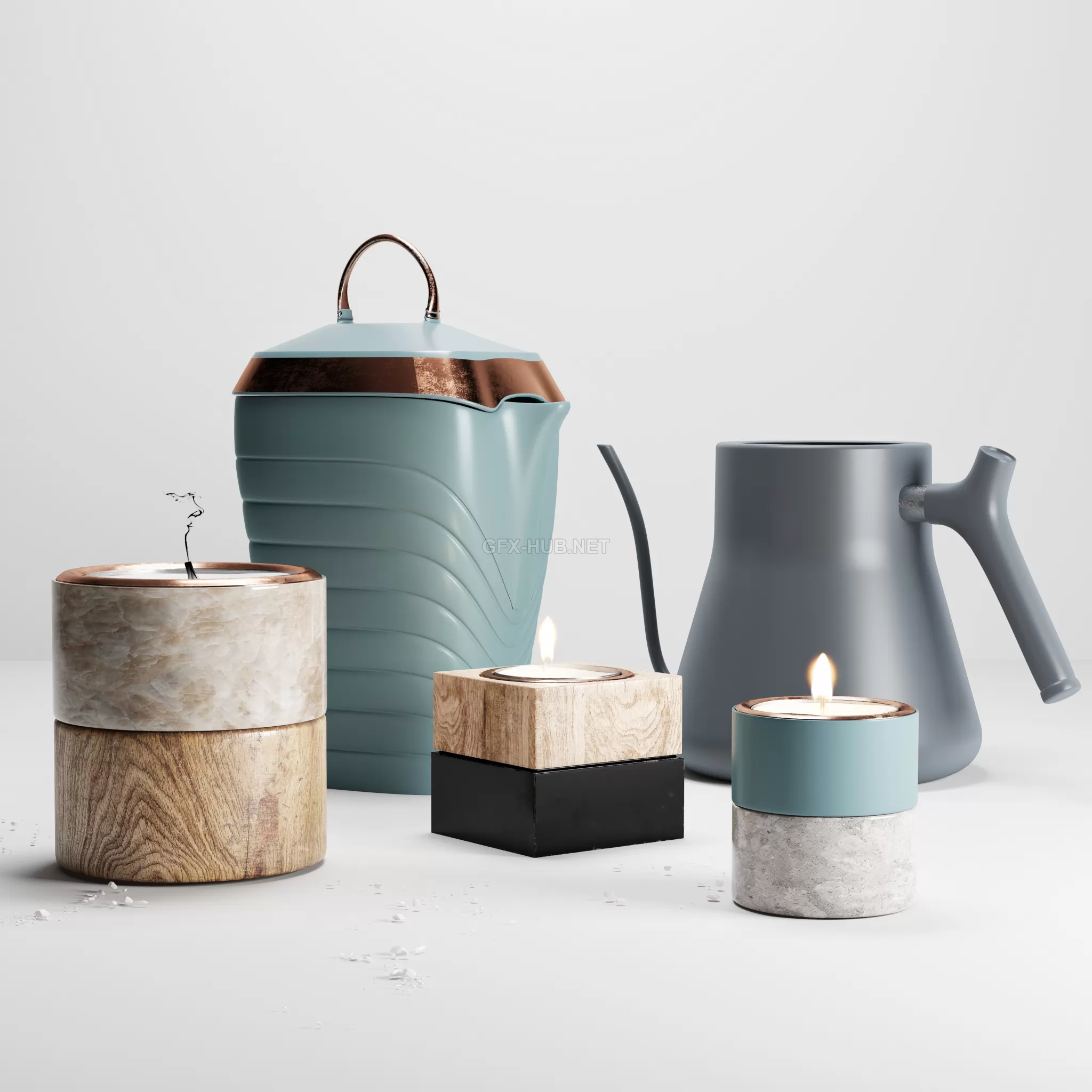 FURNITURE 3D MODELS – Decore set 003 FURNITURE 3D MODELS – Decore set 003