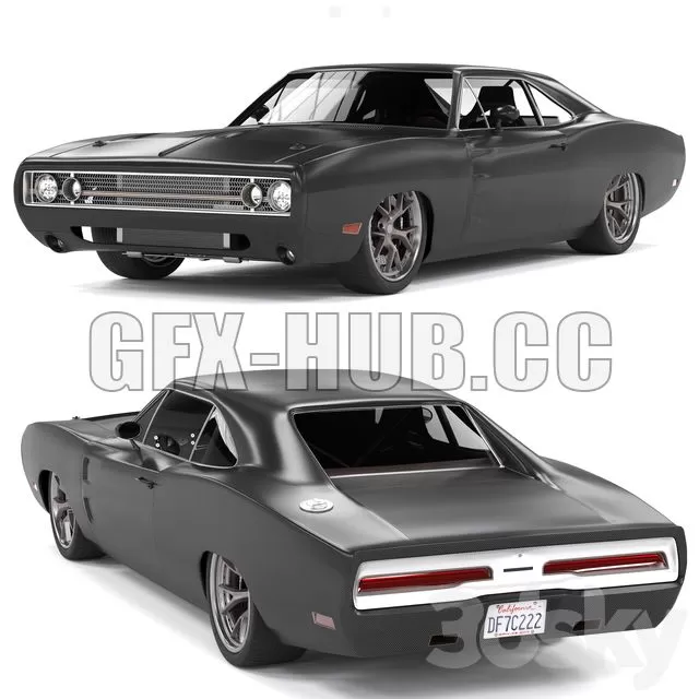 FURNITURE 3D MODELS – Dodge Charger