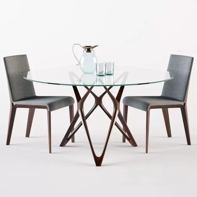 3DSKYMODEL – Dining Table sets – 4012