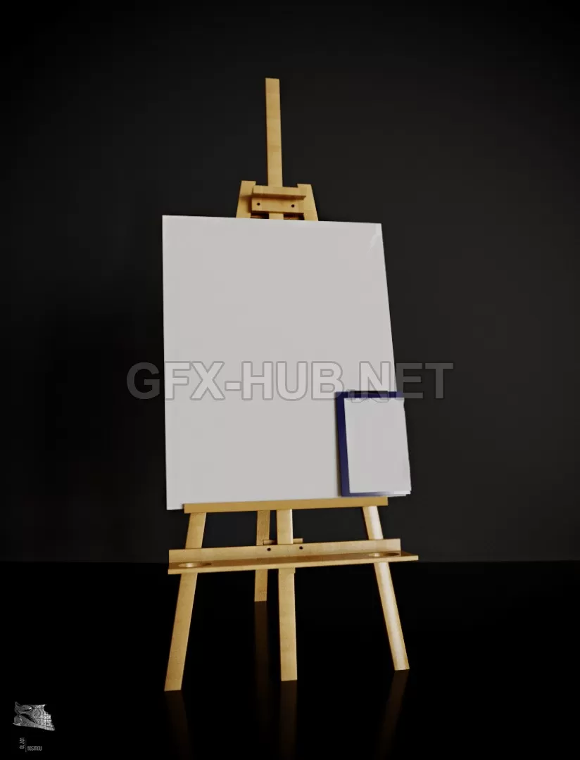 FURNITURE 3D MODELS – Easel