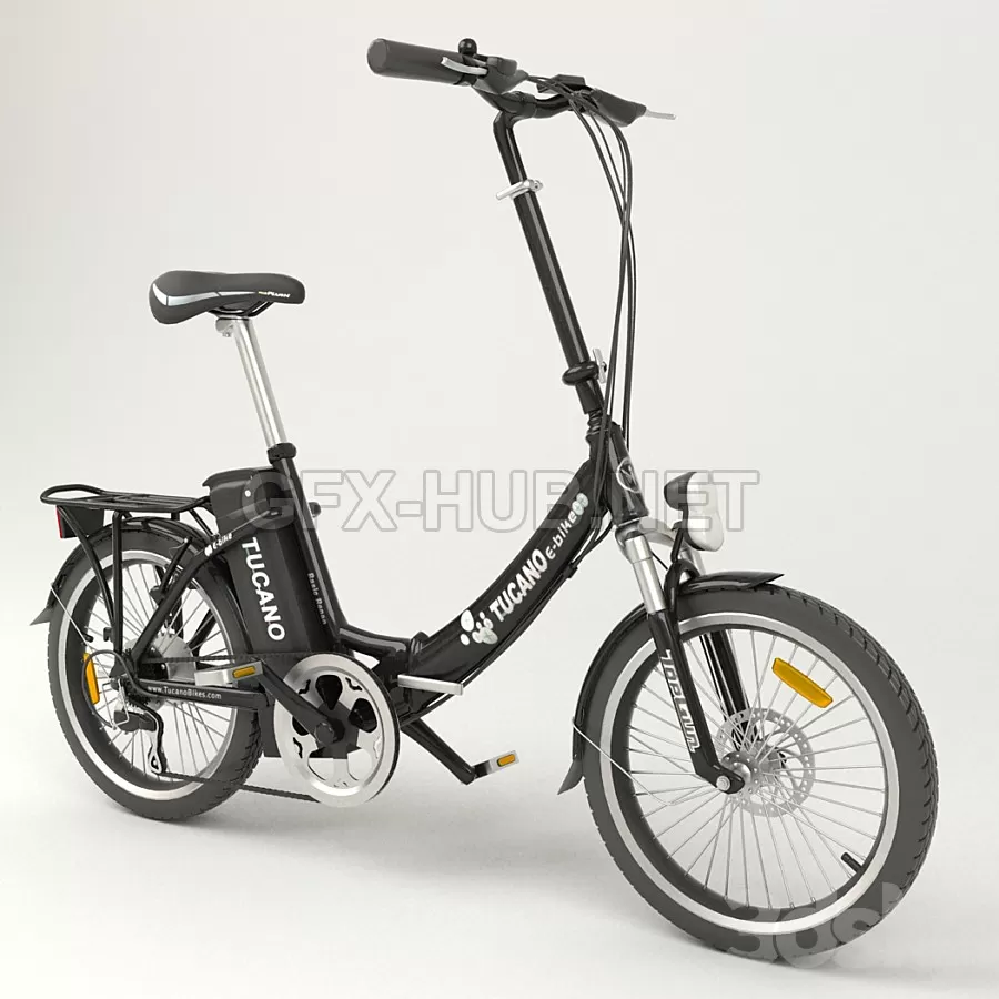 FURNITURE 3D MODELS – e-bike TUCANO BASIC RENAN