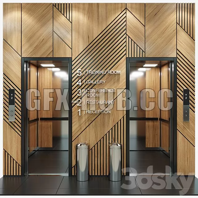 FURNITURE 3D MODELS – Elevator 11 FURNITURE 3D MODELS – Elevator 11