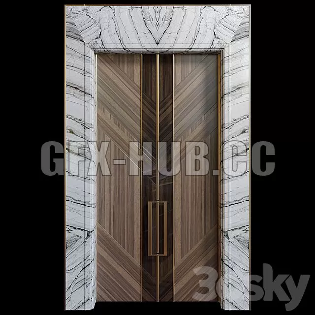 FURNITURE 3D MODELS – Entrance Door 01 FURNITURE 3D MODELS – Entrance Door 01