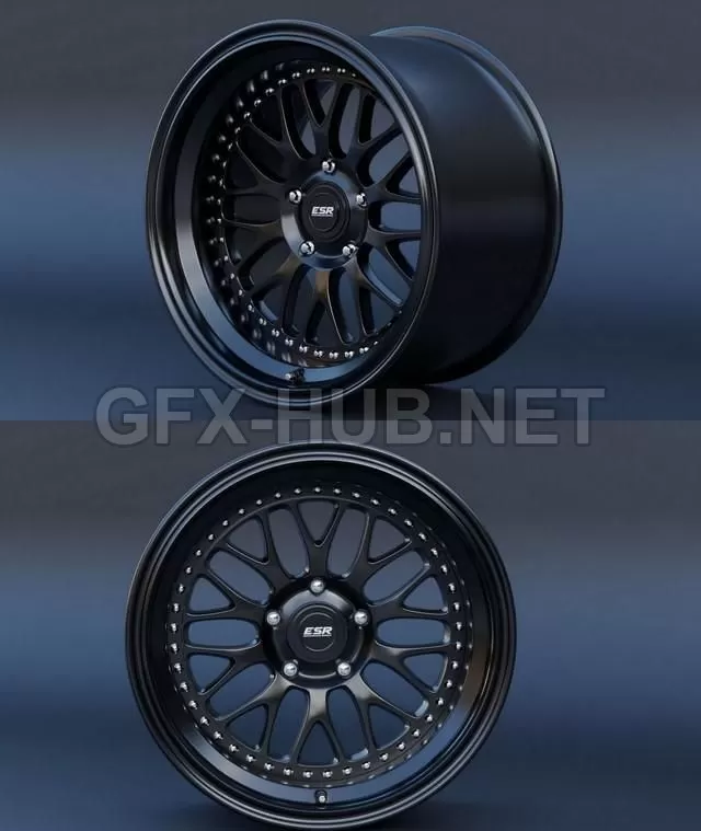 FURNITURE 3D MODELS – ESR CS1 gloss black FURNITURE 3D MODELS – ESR CS1 gloss black