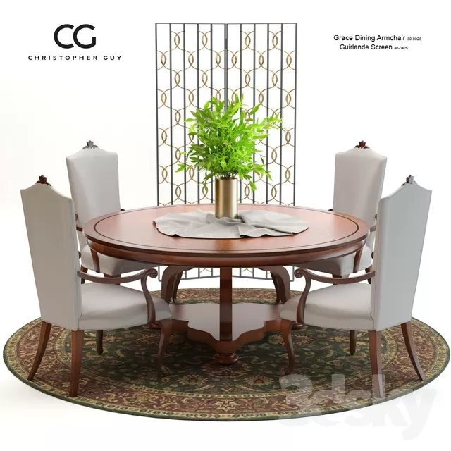 3DSKYMODEL – Dining Table sets – 4020