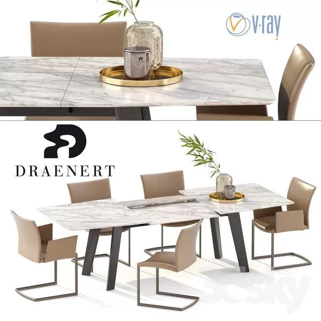 3DSKYMODEL – Dining Table sets – 4021