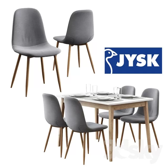 3DSKYMODEL – Dining Table sets – 4022