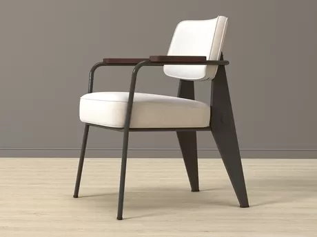 FURNITURE 3D MODELS – Fauteuil Direction 1951