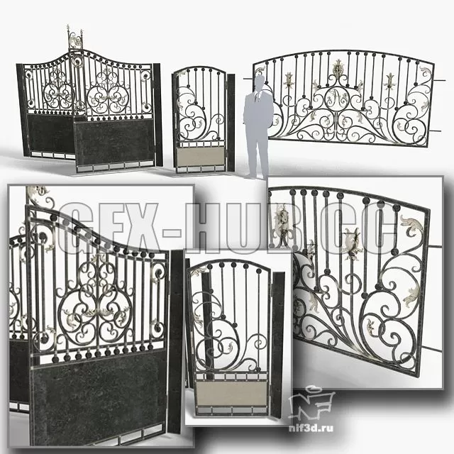FURNITURE 3D MODELS – Fence
