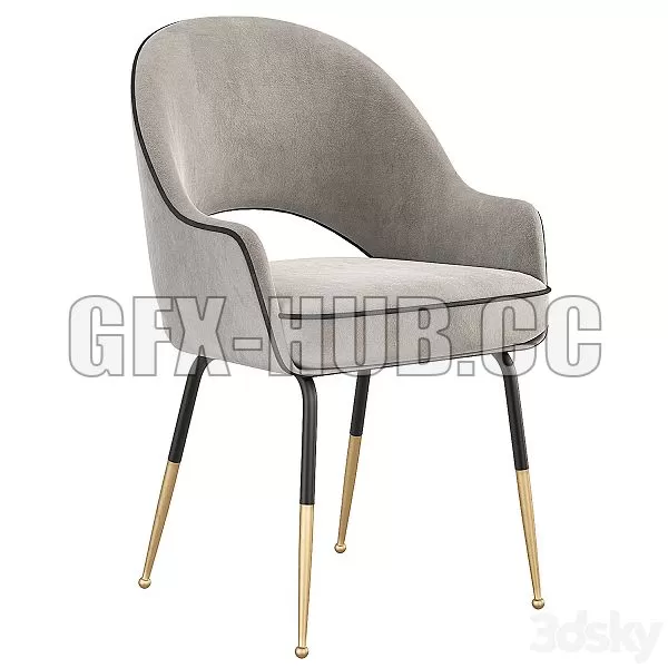 FURNITURE 3D MODELS – Fifty Two Galvanic Chair Tosconova