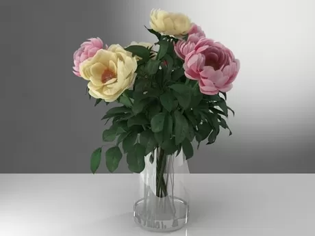 FURNITURE 3D MODELS – Flowers 03