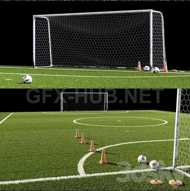 FURNITURE 3D MODELS – Football field