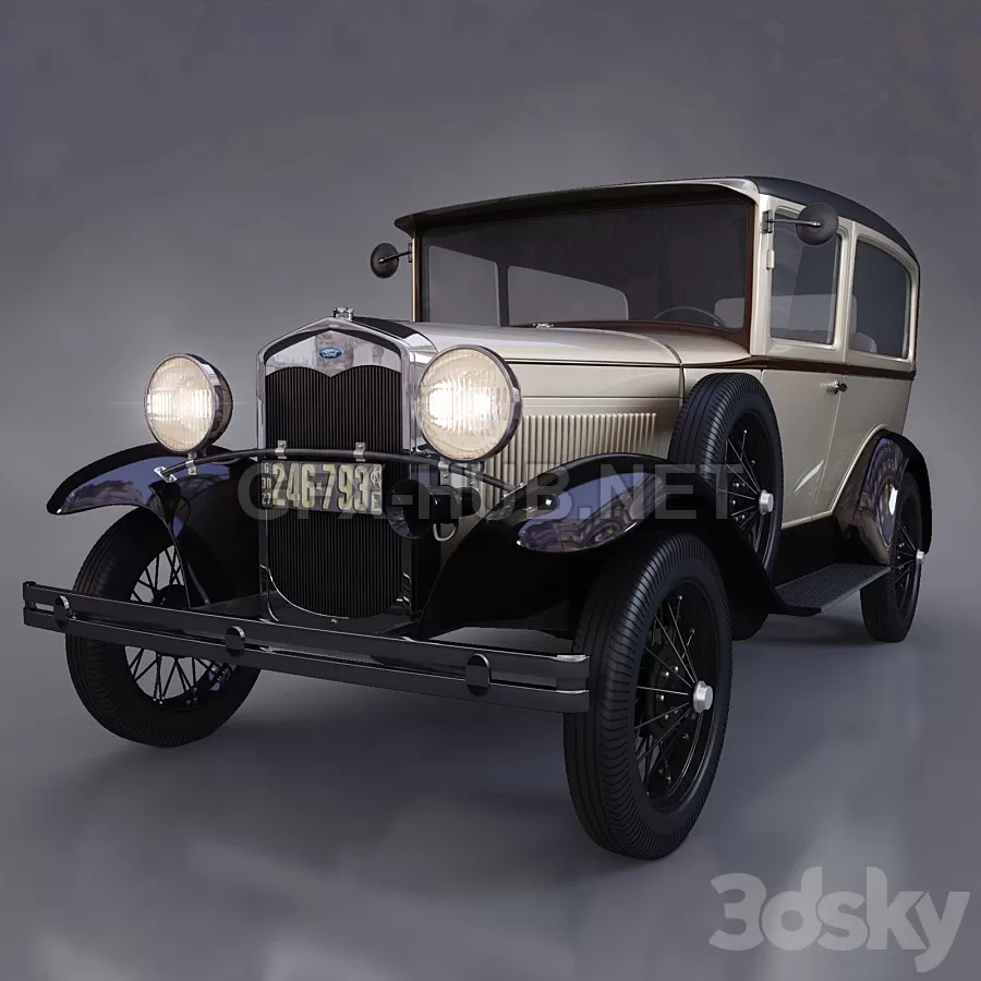 FURNITURE 3D MODELS – Ford A