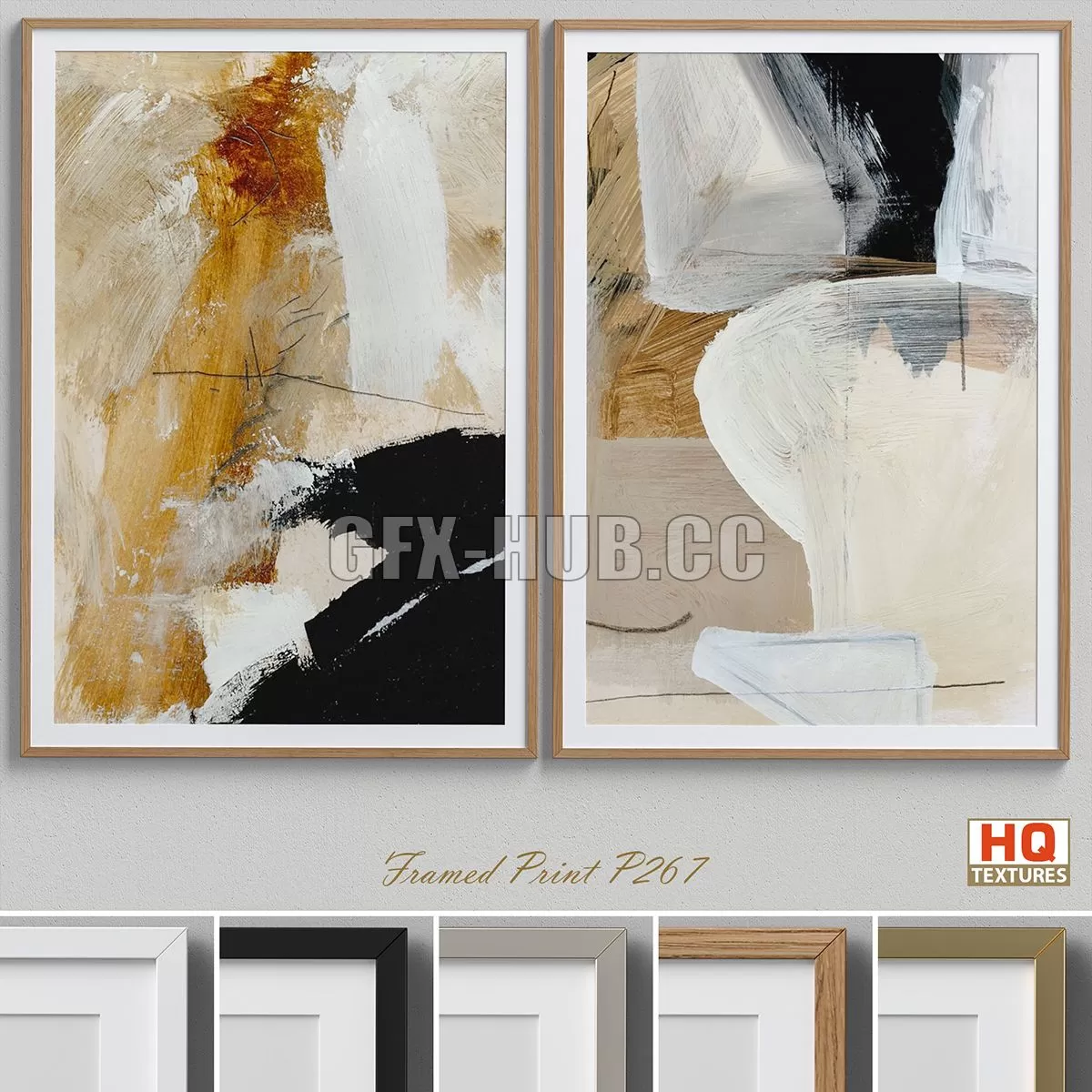 FURNITURE 3D MODELS – Framed Print P 267