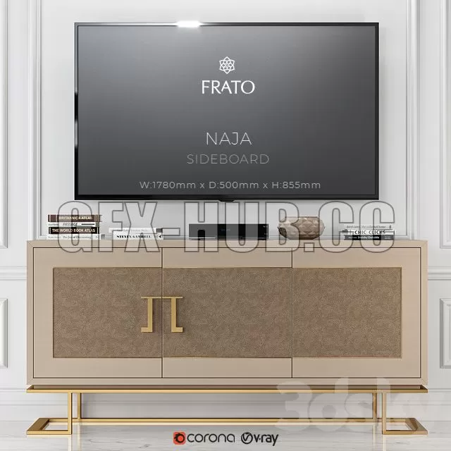 FURNITURE 3D MODELS – Frato Naja