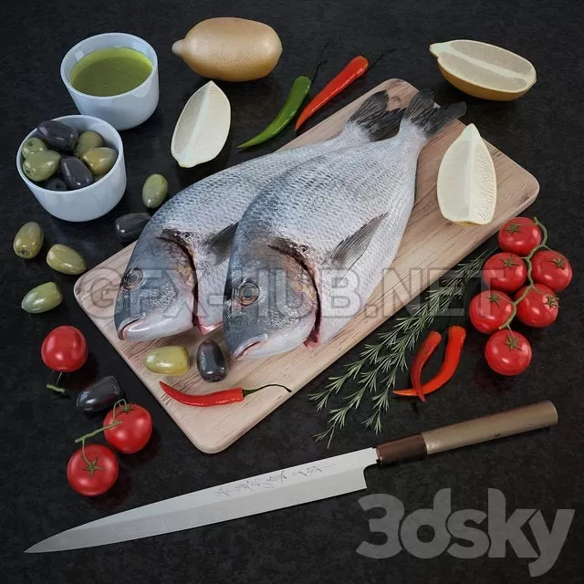 FURNITURE 3D MODELS – Fresh fish