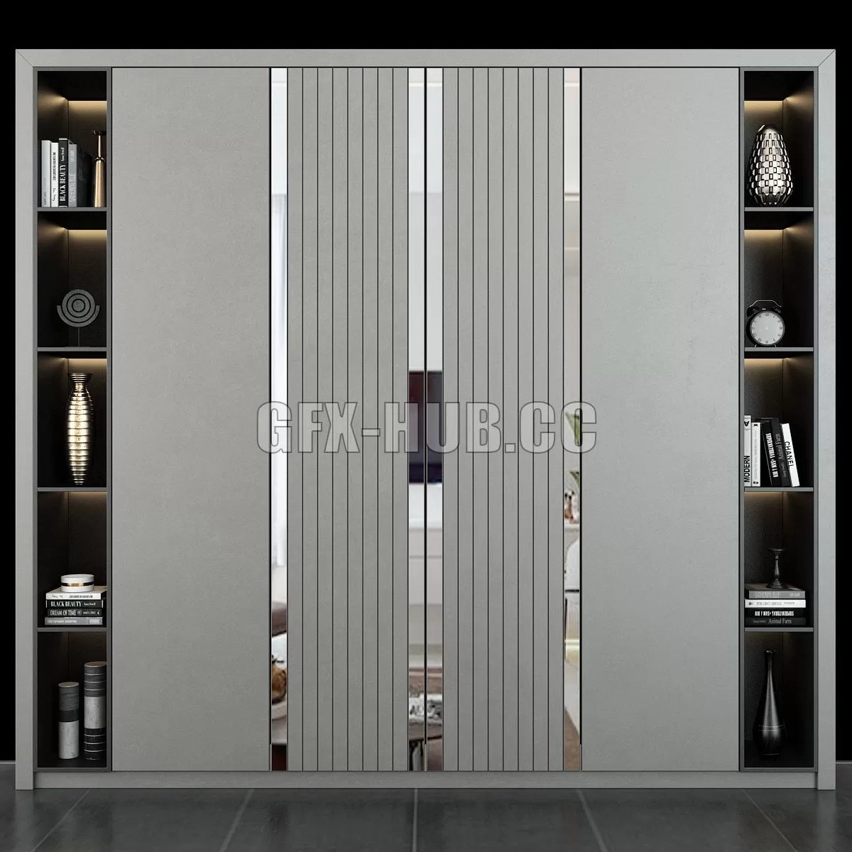 FURNITURE 3D MODELS – Furniture Composition Set 167