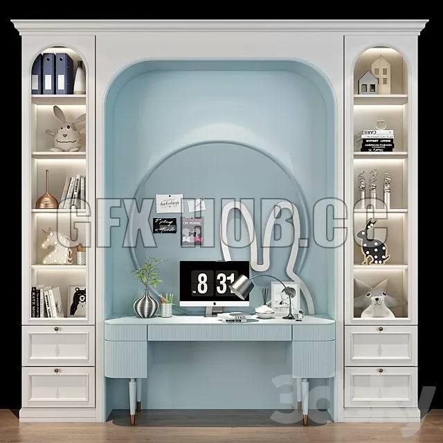 FURNITURE 3D MODELS – Furniture for a Children 0383