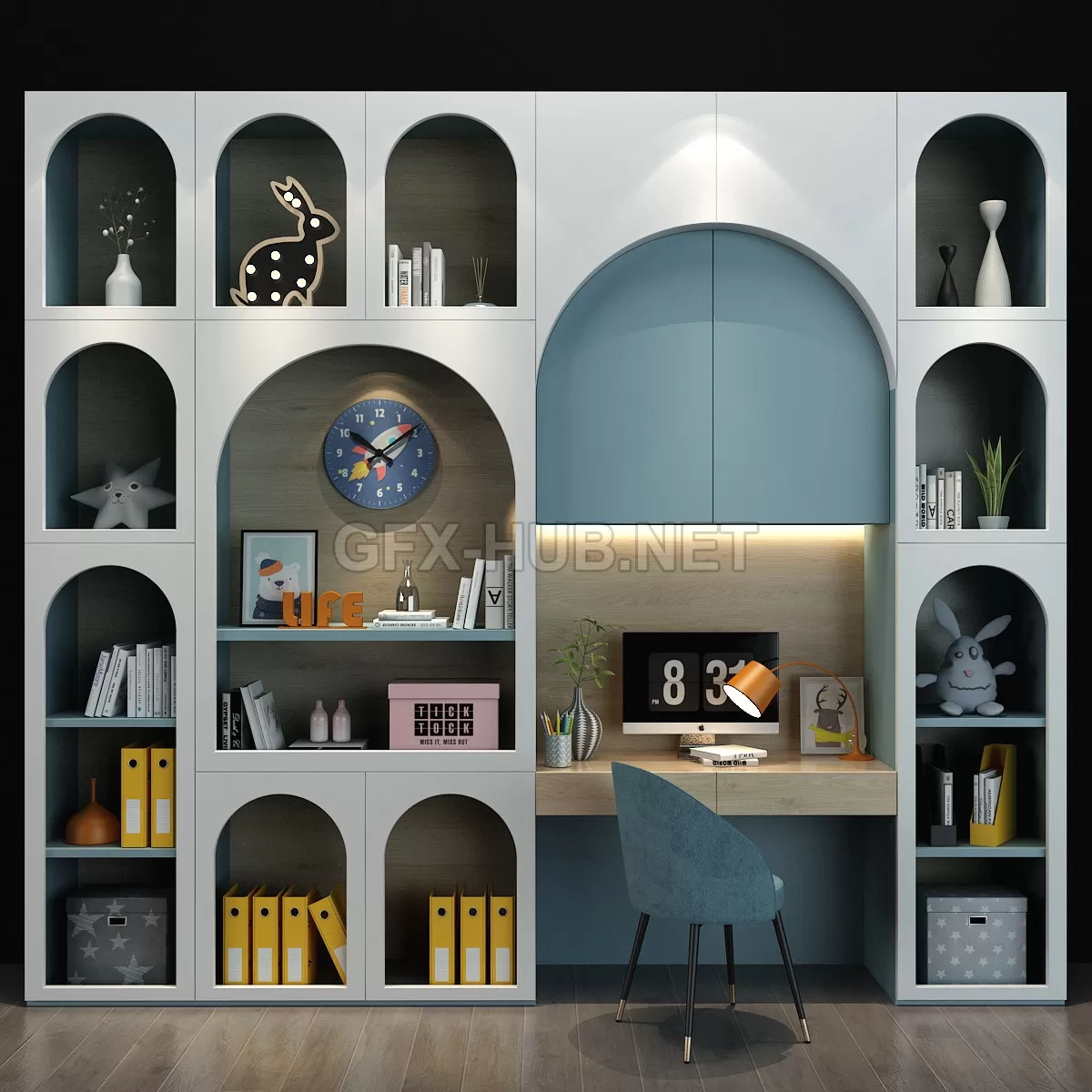 FURNITURE 3D MODELS – Furniture for a children 086