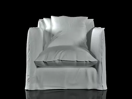 FURNITURE 3D MODELS – Ghost 01 armchair