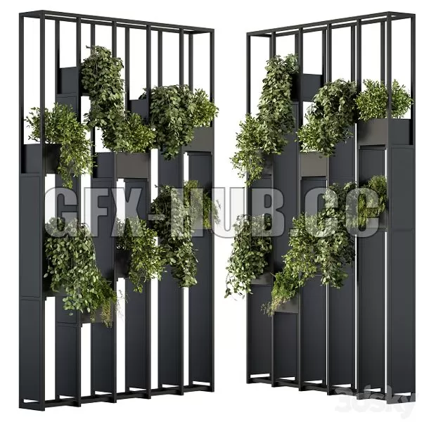 FURNITURE 3D MODELS – Green Wall Plants Partition 02 FURNITURE 3D MODELS – Green Wall Plants Partition 02