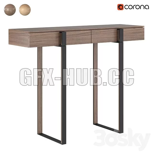 FURNITURE 3D MODELS – GRID Console FURNITURE 3D MODELS – GRID Console