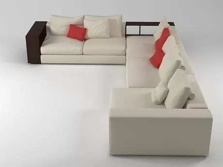 FURNITURE 3D MODELS – Groundpiece Sofa FURNITURE 3D MODELS – Groundpiece Sofa