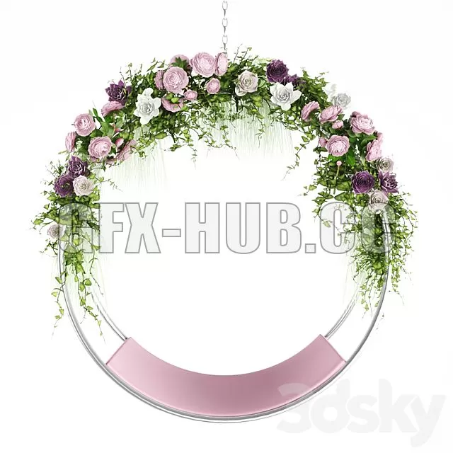 FURNITURE 3D MODELS – Hanging Swing Chair FURNITURE 3D MODELS – Hanging Swing Chair