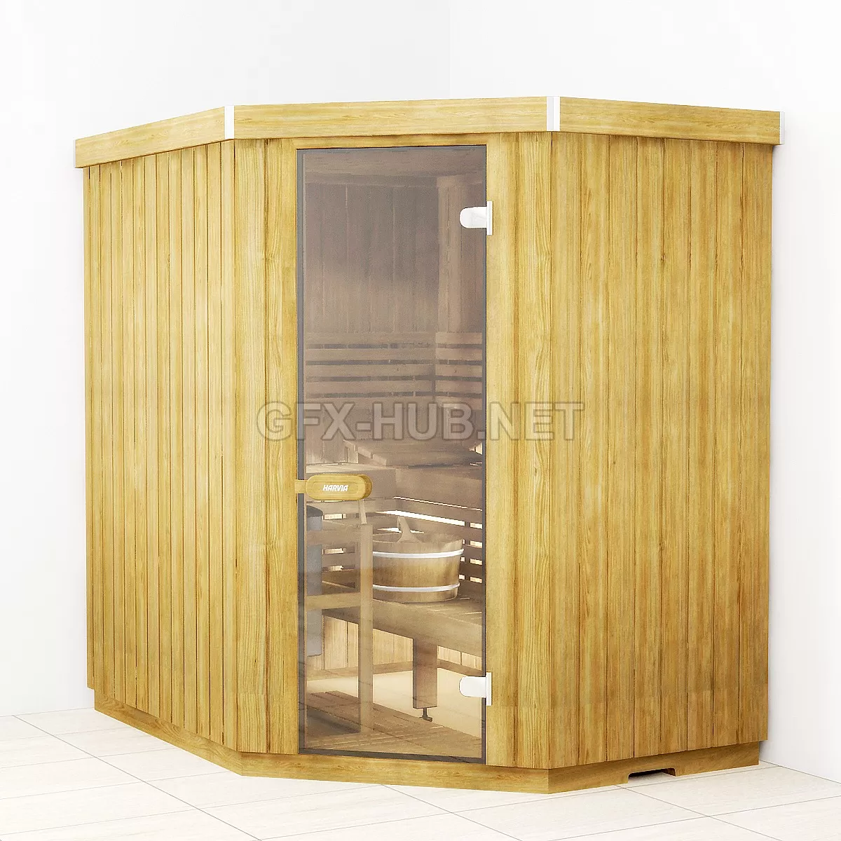 FURNITURE 3D MODELS – Harvia Variant sauna FURNITURE 3D MODELS – Harvia Variant sauna