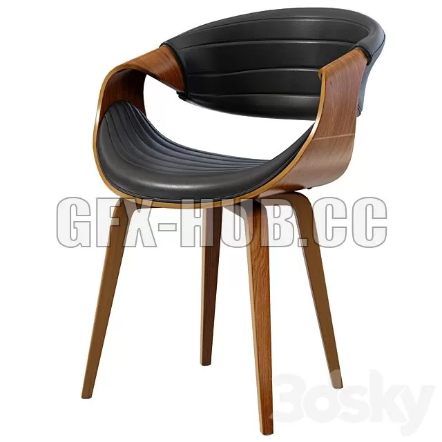 FURNITURE 3D MODELS – Hassell Upholstered Arm Chair FURNITURE 3D MODELS – Hassell Upholstered Arm Chair